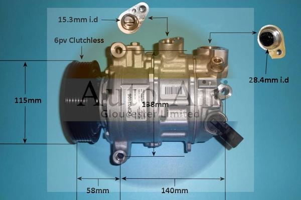 Auto Air Gloucester 14-0762 - Компрессор кондиционера unicars.by