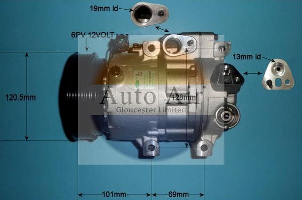 Auto Air Gloucester 14-1513 - Компрессор кондиционера unicars.by