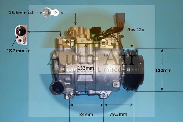 Auto Air Gloucester 14-1058 - Компрессор кондиционера unicars.by