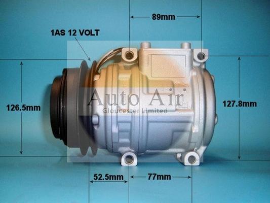 Auto Air Gloucester 14-1195R - Компрессор кондиционера unicars.by