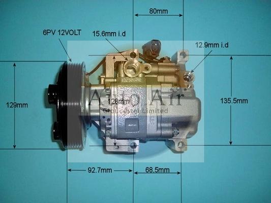 Auto Air Gloucester 14-1134 - Компрессор кондиционера unicars.by