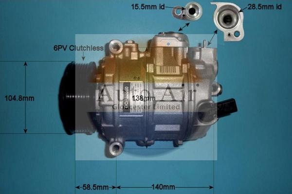 Auto Air Gloucester 14-1126 - Компрессор кондиционера unicars.by