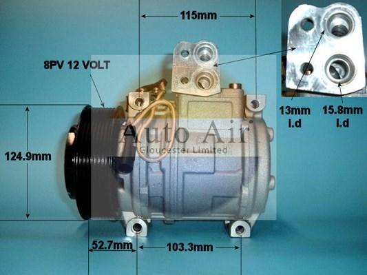 Auto Air Gloucester 14-1170 - Компрессор кондиционера unicars.by