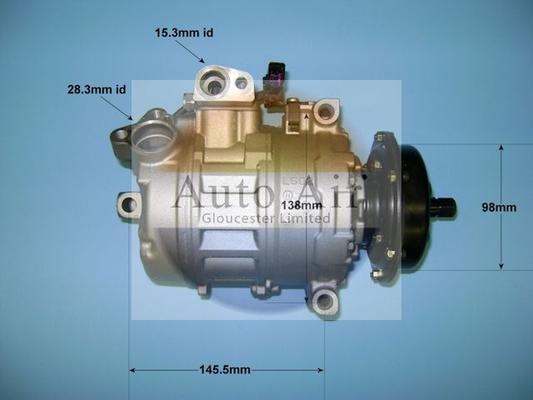 Auto Air Gloucester 14-1263R - Компрессор кондиционера unicars.by