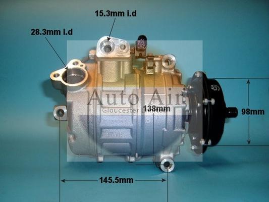 Auto Air Gloucester 14-1263 - Компрессор кондиционера unicars.by