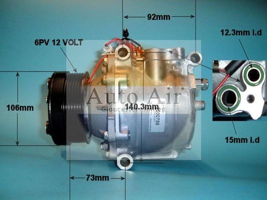 Auto Air Gloucester 14-1218 - Компрессор кондиционера unicars.by