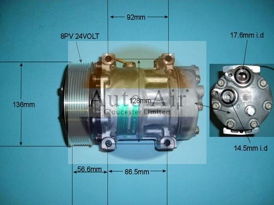 Auto Air Gloucester 14-8044 - Компрессор кондиционера unicars.by