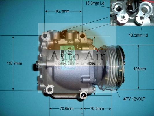 Auto Air Gloucester 14-3570 - Компрессор кондиционера unicars.by