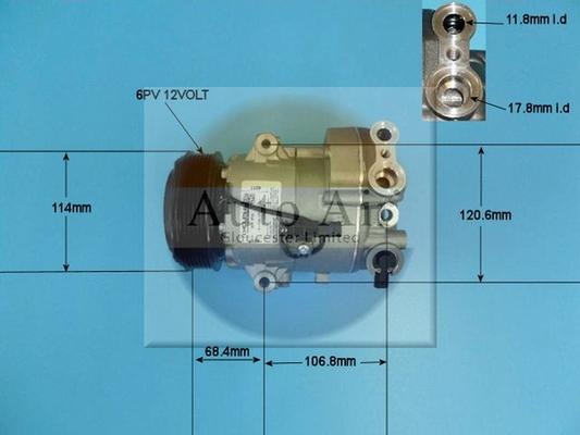 Auto Air Gloucester 14-7477 - Компрессор кондиционера unicars.by