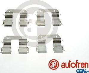 AUTOFREN SEINSA D42875A - Комплектующие для колодок дискового тормоза unicars.by