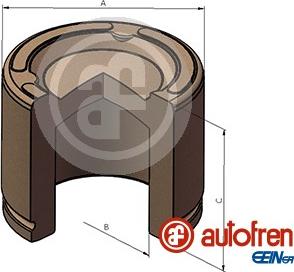 AUTOFREN SEINSA D025496 - Поршень, корпус скобы тормоза unicars.by