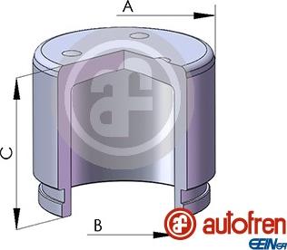 AUTOFREN SEINSA D02553 - Поршень, корпус скобы тормоза unicars.by