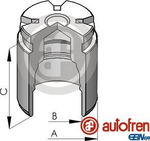 AUTOFREN SEINSA D025120 - Поршень, корпус скобы тормоза unicars.by