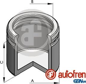 AUTOFREN SEINSA D025491 - Поршень, корпус скобы тормоза unicars.by