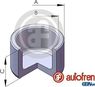 AUTOFREN SEINSA D025130 - Поршень, корпус скобы тормоза unicars.by