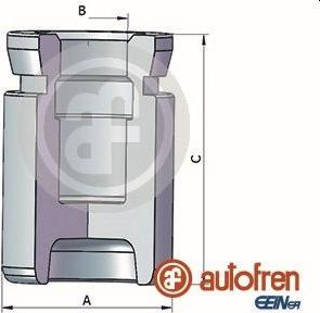 AUTOFREN SEINSA D025352 - Поршень, корпус скобы тормоза unicars.by