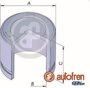 AUTOFREN SEINSA D025322 - Поршень, корпус скобы тормоза unicars.by