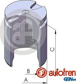 AUTOFREN SEINSA D02525 - Поршень, корпус скобы тормоза unicars.by