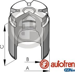 AUTOFREN SEINSA D02578 - Поршень, корпус скобы тормоза unicars.by