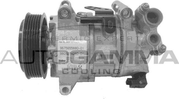 Autogamma 118372 - Компрессор кондиционера unicars.by