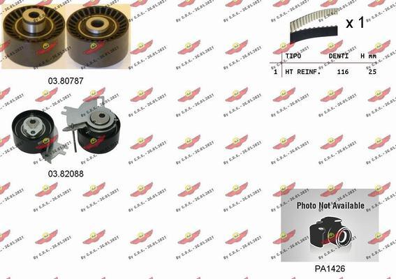 Autokit 04.5406PA - Водяной насос + комплект зубчатого ремня ГРМ unicars.by