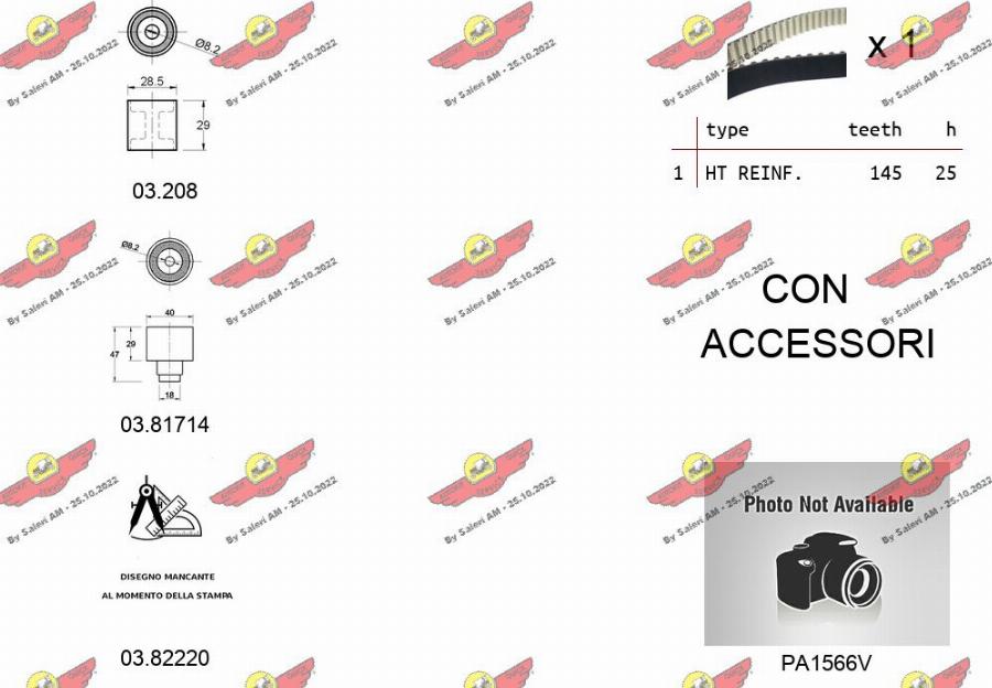 Autokit 04.5479PA2 - Водяной насос + комплект зубчатого ремня ГРМ unicars.by