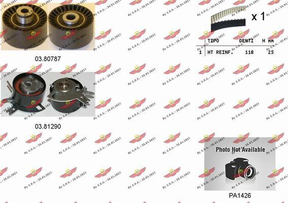 Autokit 04.5264PA - Водяной насос + комплект зубчатого ремня ГРМ unicars.by