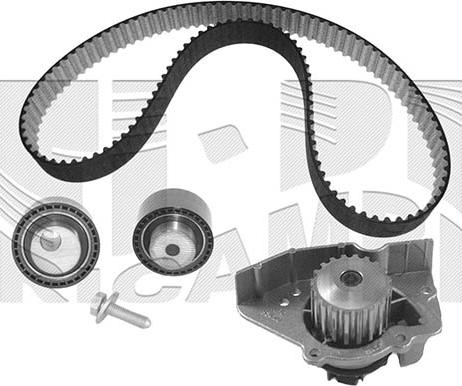 Autoteam KATW1283 - Водяной насос + комплект зубчатого ремня ГРМ unicars.by