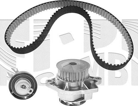 Autoteam KATW1221B - Водяной насос + комплект зубчатого ремня ГРМ unicars.by