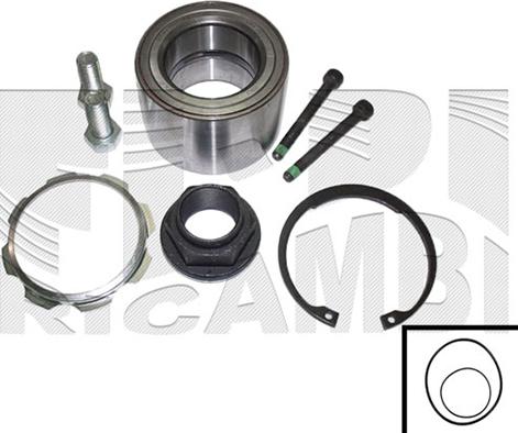 Kavo Parts WBK-10013 - Комплект подшипника ступицы колеса unicars.by