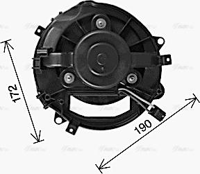 Ava Quality Cooling AI8445 - Вентилятор салона unicars.by