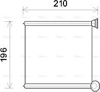 Ava Quality Cooling AIA6385 - Теплообменник, отопление салона unicars.by