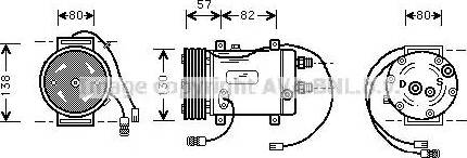 Ava Quality Cooling AI K006 - Компрессор кондиционера unicars.by