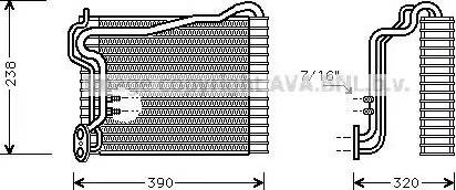 Ava Quality Cooling AI V145 - Испаритель, кондиционер unicars.by