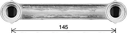 Ava Quality Cooling BW6615 - Теплообменник, отопление салона unicars.by