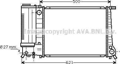 Ava Quality Cooling BWA2135 - Радиатор, охлаждение двигателя unicars.by