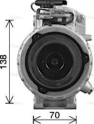 Ava Quality Cooling BWAK619 - Компрессор кондиционера unicars.by