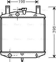 Ava Quality Cooling DU 2026 - Радиатор, охлаждение двигателя unicars.by