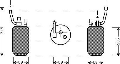 Ava Quality Cooling FD D274 - Осушитель, кондиционер unicars.by