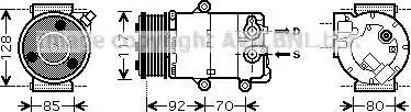 Ava Quality Cooling FD K415 - Компрессор кондиционера unicars.by