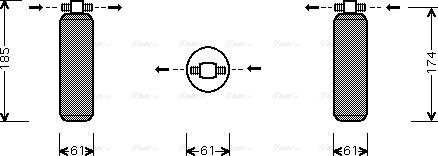 Ava Quality Cooling HD D116 - Осушитель, кондиционер unicars.by