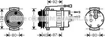 Ava Quality Cooling JR K044 - Компрессор кондиционера unicars.by