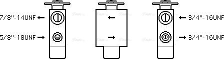 Ava Quality Cooling MS 1113 - Расширительный клапан, кондиционер unicars.by