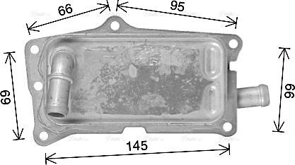 Ava Quality Cooling MS3752 - Масляный радиатор, автоматическая коробка передач unicars.by