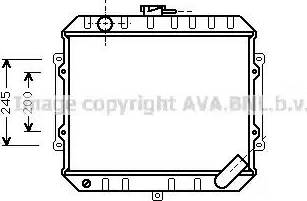 Ava Quality Cooling MT 2004 - Радиатор, охлаждение двигателя unicars.by