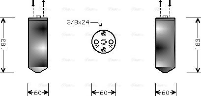 Ava Quality Cooling MTD234 - Осушитель, кондиционер unicars.by