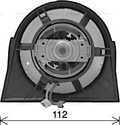 Ava Quality Cooling OL8695 - Вентилятор салона unicars.by