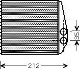 Ava Quality Cooling OLA6354 - Теплообменник, отопление салона unicars.by