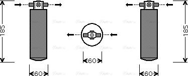 Ava Quality Cooling OL D393 - Осушитель, кондиционер unicars.by