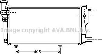 Ava Quality Cooling PE 2109 - Радиатор, охлаждение двигателя unicars.by